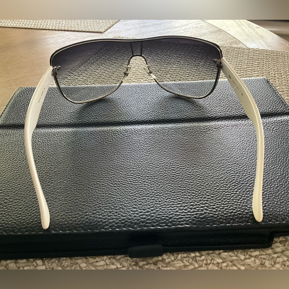 Ray Ban RB3414 Sunglasses 003/8G Slv Gray Grad Generic case - Picture 2 of 6